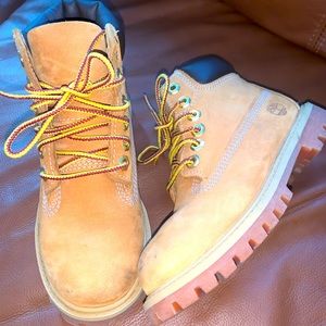 Timberland Boots(Wheat, Size 10c)